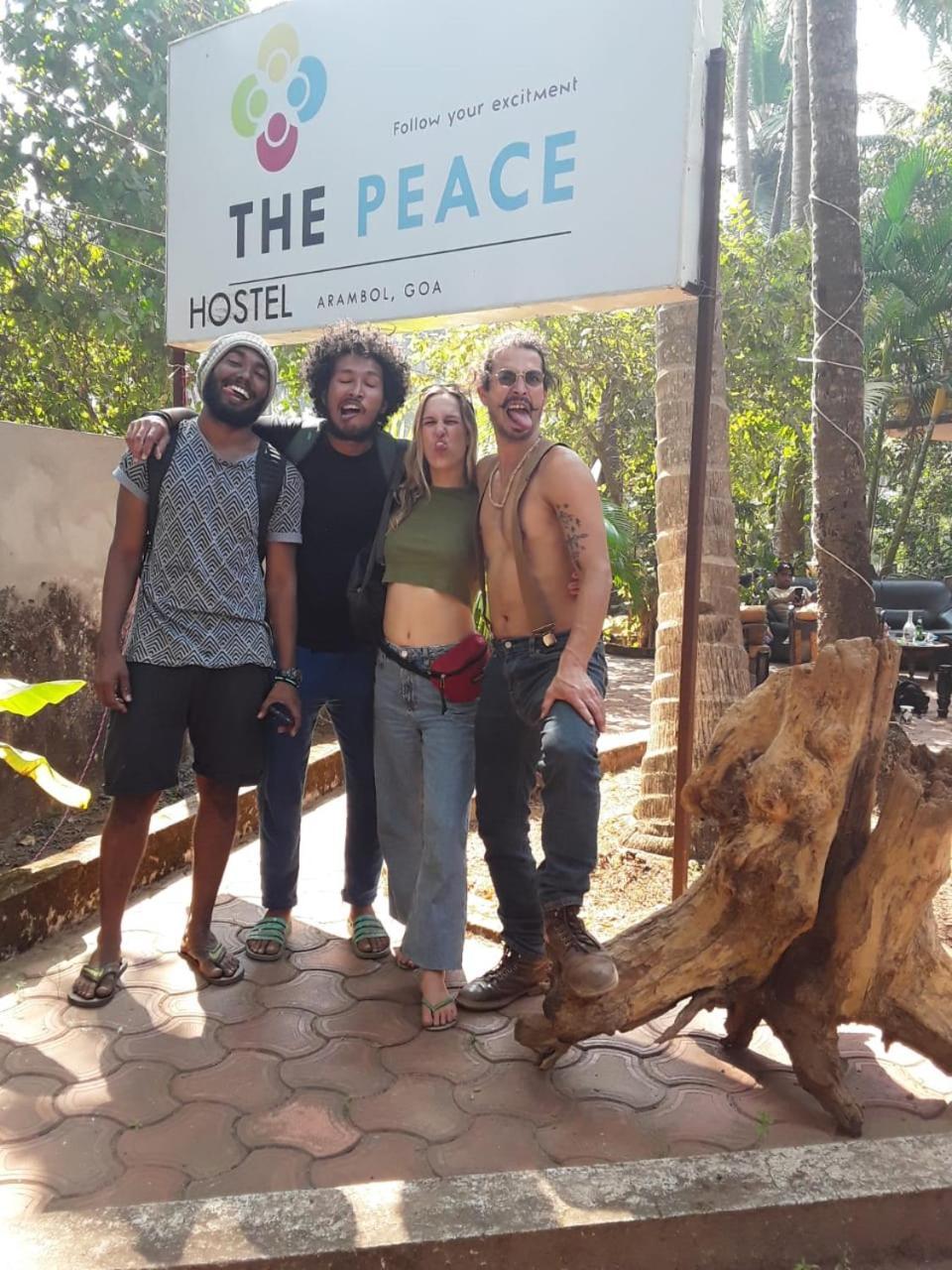 The Peace Hostel - Arambol, Goa מראה חיצוני תמונה